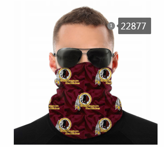 2021 NFL Washington Redskins #51 Dust mask with filter-0